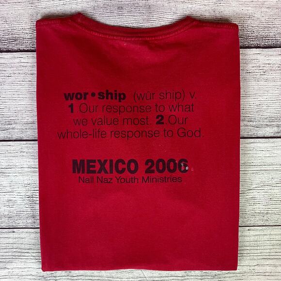 2006 Tools for Worship Mexico Ministries Double Sided T-shirt - Picture 2 of 8